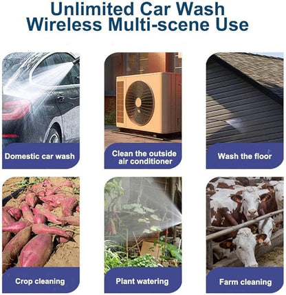 Pressure Washer Gun With Lithium Battery