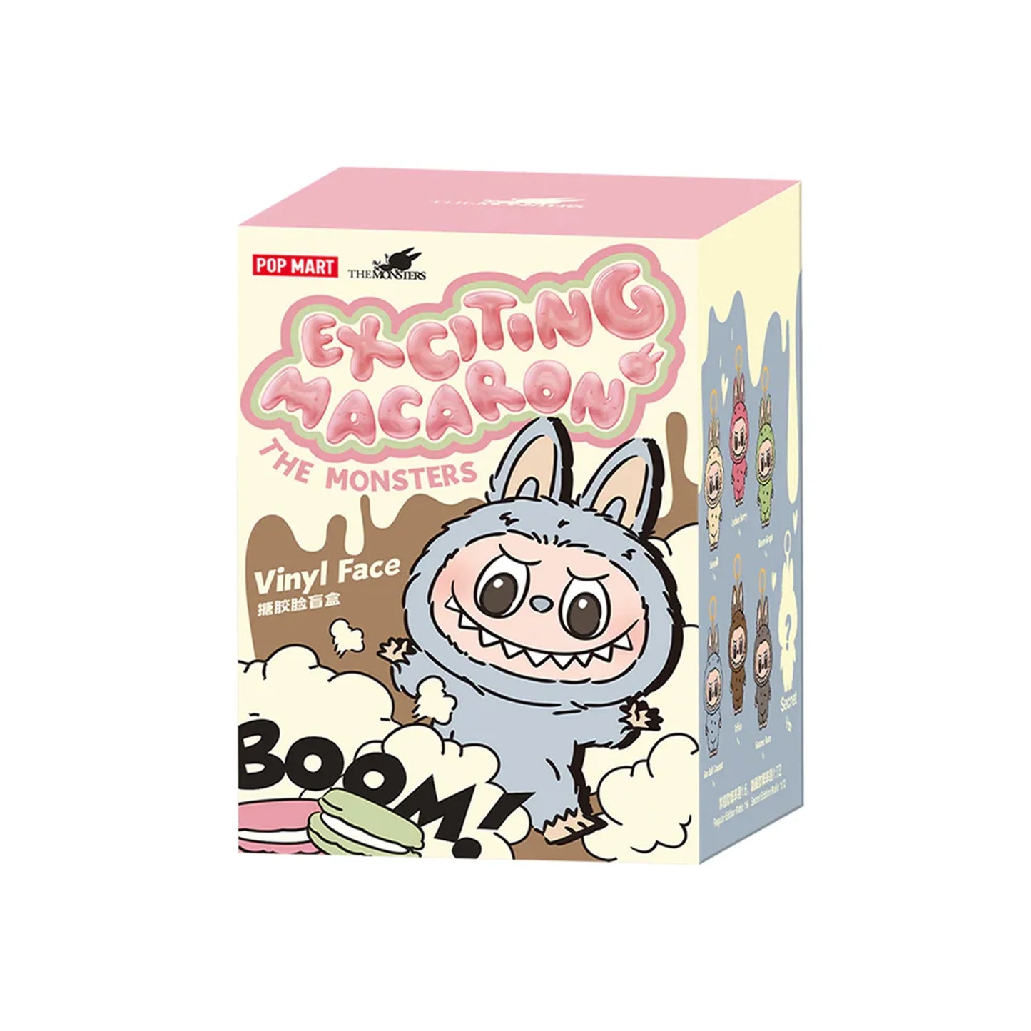 Pop Mart Labubu -  The Monsters Tasty Macarons Vinyl Face (Randon Design)
