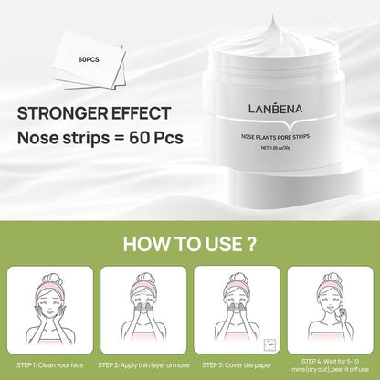 LANBENA Nose Pore Strips Cream
