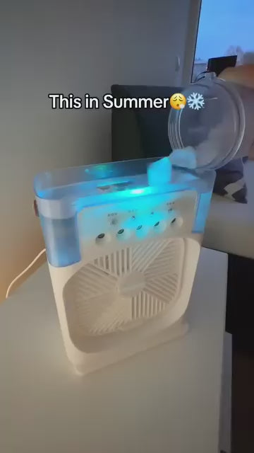 Cooling Fan With Ice🧊